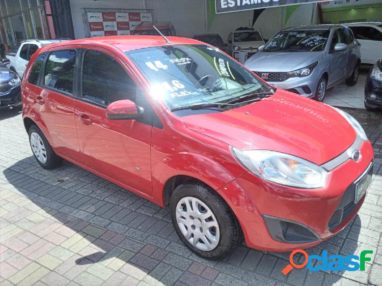 FORD FIESTA SE 1.6 8V FLEX 5P VERMELHO 2014 1.6 FLEX