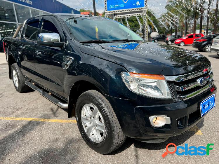 FORD RANGER XLT 3.2 20V 4X4 CD DIESEL AUT. PRETO 2014 3.2