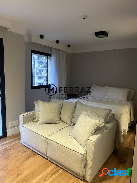 Flat com 1 dormitório à venda, 30 m² no Itaim Bibi - Rua