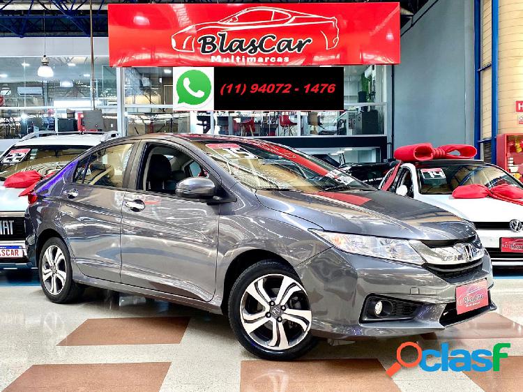 HONDA CITY SEDAN EXL 1.5 16V CINZA 2015 1.5 FLEX