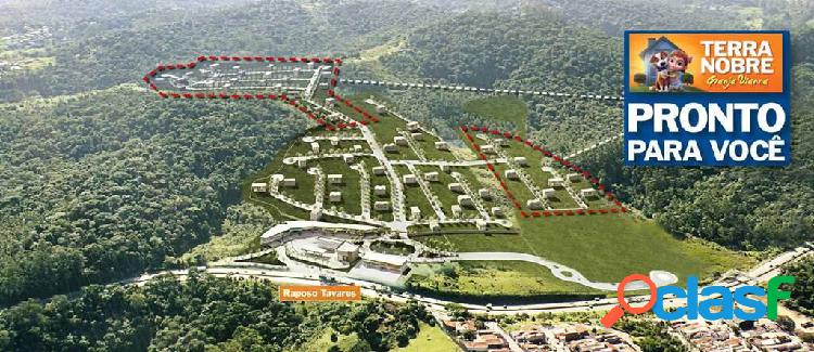 Lote 125,78m² - Cond. Terra Nobre - FASE 1 - Km 37,6 Rap.