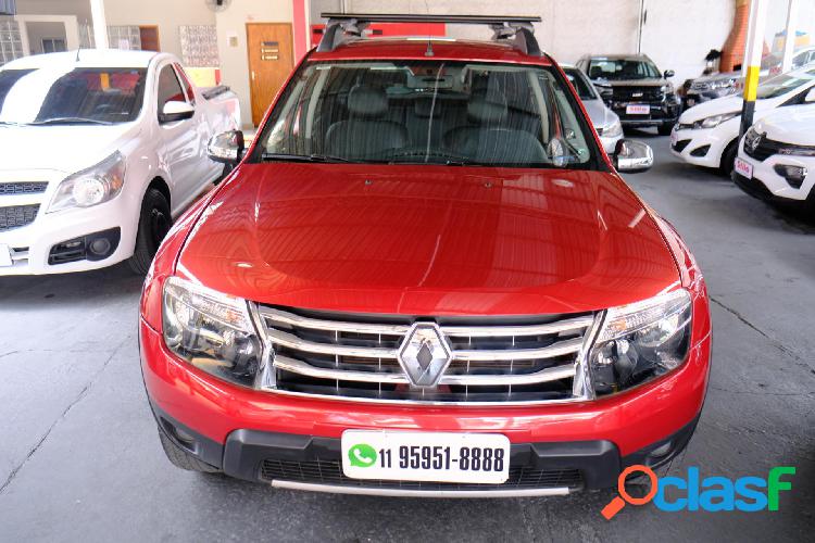 RENAULT DUSTER DYNAMIQUE 4X4 2.0 HI-FLEX 16V MEC VERMELHO