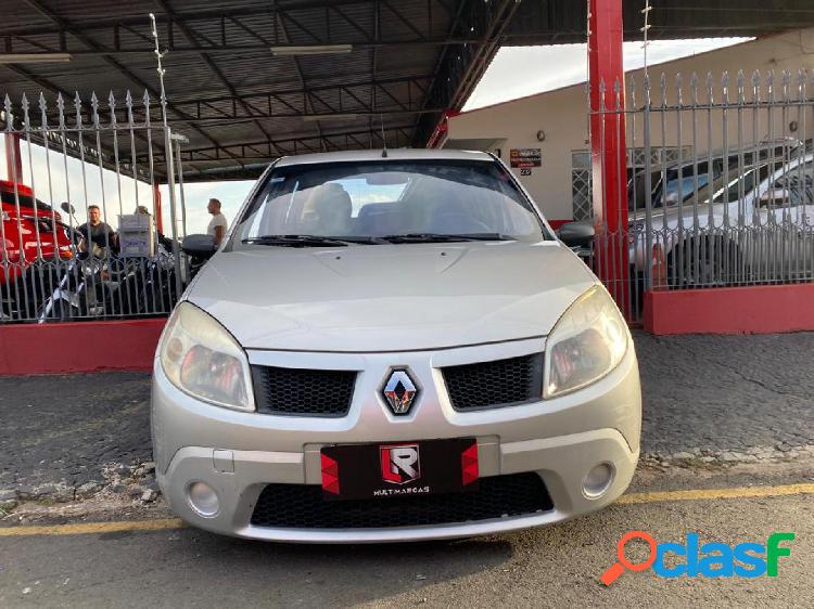 RENAULT SANDERO EXPRESSION HI-FLEX 1.0 16V 5P PRATA 2008 1.0