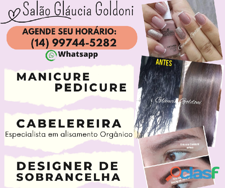 Salão Gláucia Goldoni Cabelo & Unha (Especialista em