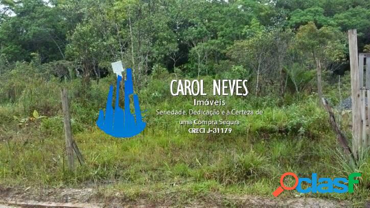 TERRENO 125M² ESCRITURADO NOVA ITANHAÉM LADO PRAIA