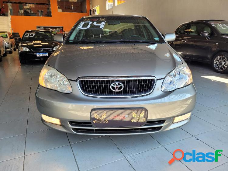 TOYOTA COROLLA SE-G 1.81.8 FLEX 16V AUT. CINZA 2004 1.8 FLEX