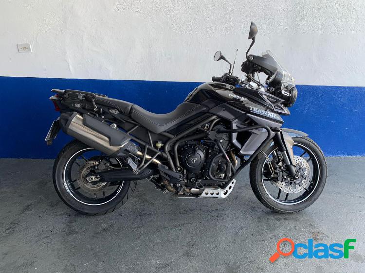 TRIUMPH TIGER 800 XRXL PRETO 2016 800 GASOLINA