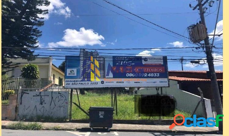 Terreno Comercial Jd Santa Rosália