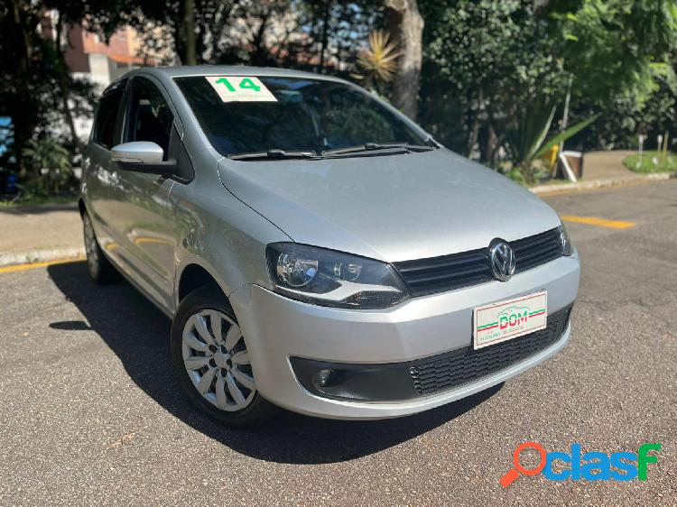 VOLKSWAGEN FOX 1.6 MI TOTAL FLEX 8V 5P PRATA 2014 1.6 FLEX