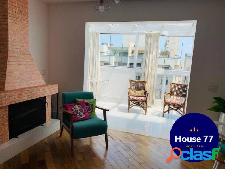 Cobertura duplex no bairro do Campo Belo com 169 metros bom