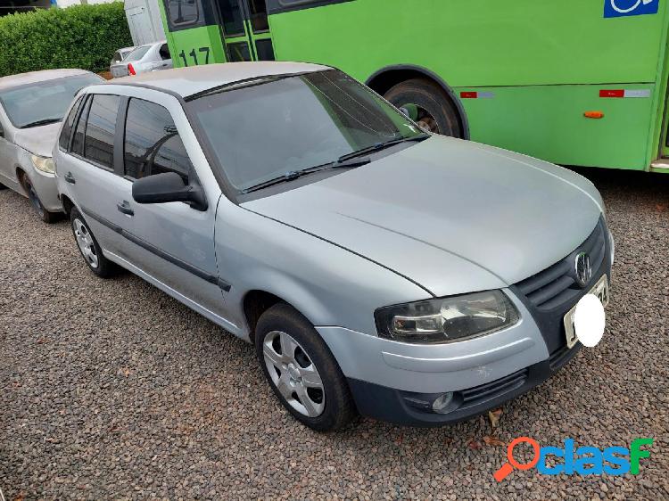 VOLKSWAGEN GOL 1.0 PRATA 2008 1.0 FLEX