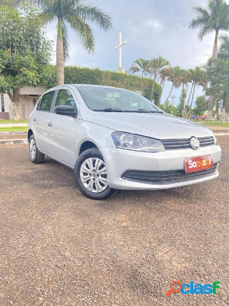 VOLKSWAGEN GOL TRENDLINE 1.6 T.FLEX 8V 5P PRATA 2015 1.6