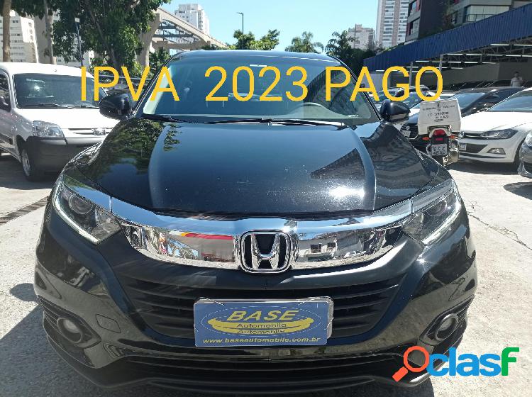 HONDA HR-V LX 1.8 FLEXONE 16V 5P AUT. PRETO 2019 1.8 FLEX