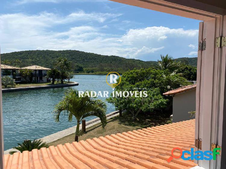 Casa beira canal, 470m2, São Bento - Cabo Frio, à venda