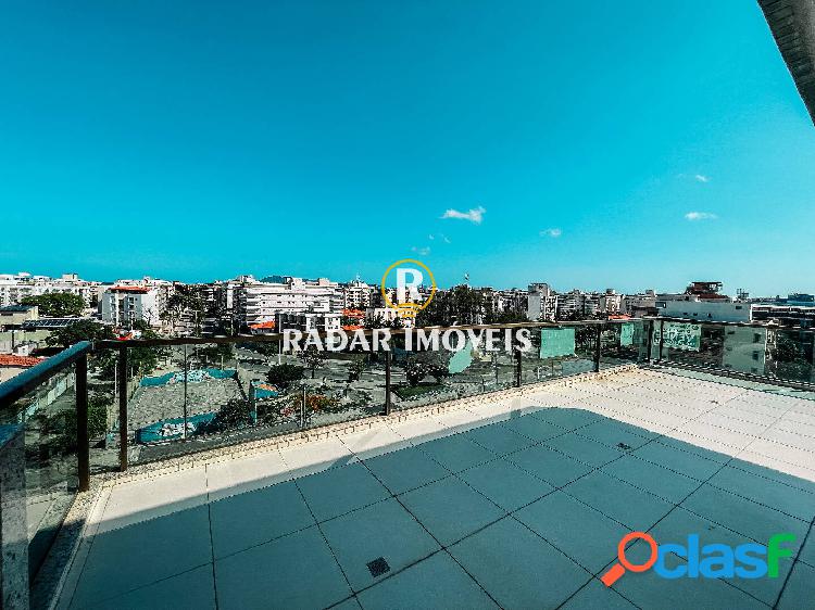 Cobertura, 175m2, Vila Nova - Cabo Frio, à venda por R$