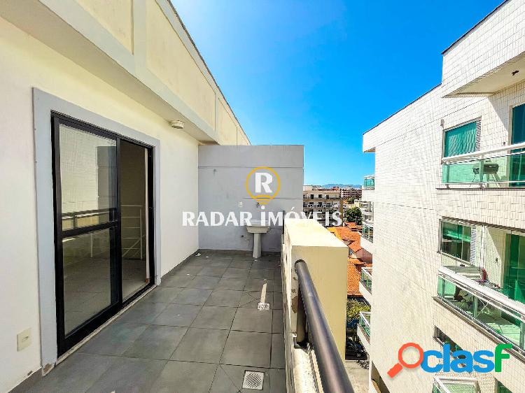Cobertura duplex, 100m2, Braga - Cabo Frio, à venda por R$