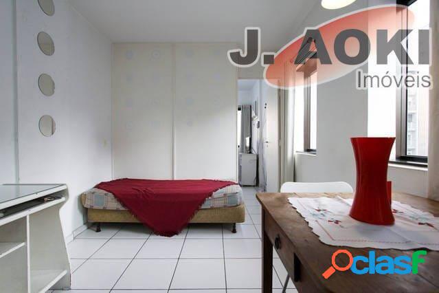 Apartamento para aluguel e venda possui 28 m² com 1 quarto