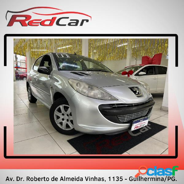 PEUGEOT 207 XR 1.4 FLEX 8V 5P PRATA 2011 1.4 FLEX