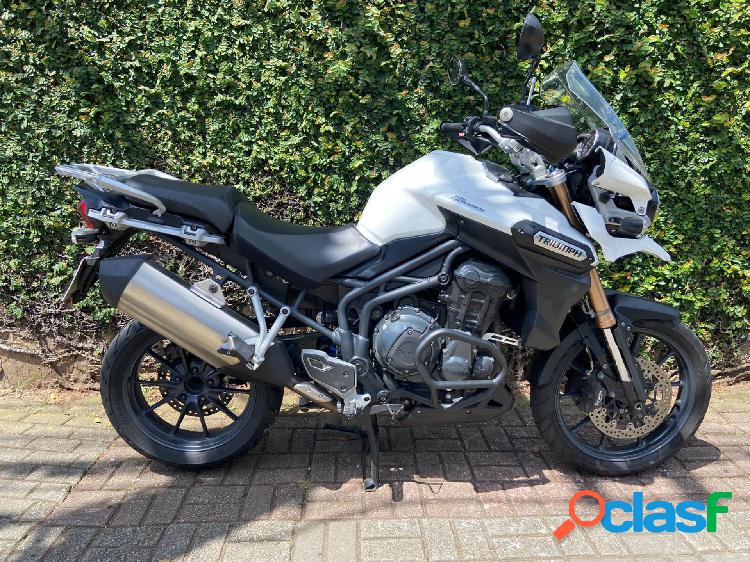 TRIUMPH TIGER 1200 XC EXPLORER BRANCO 2016 1200 GASOLINA