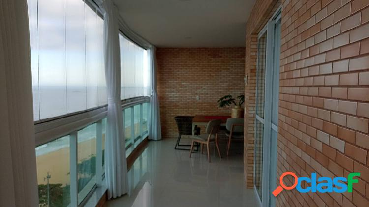 Apartamento frente mar de 140 m2 em Praia de Itaparica-ES
