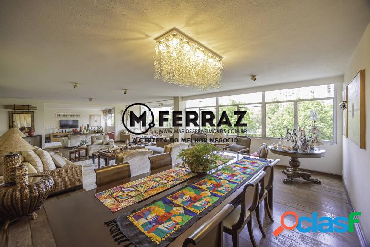 Belíssimo apartamento de 260m²! Copa das árvores do Clube