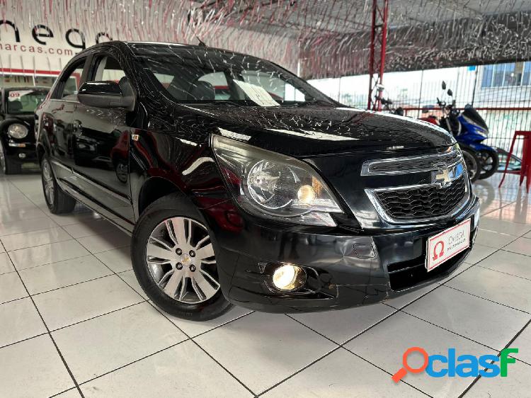 CHEVROLET COBALT LTZ 1.8 8V ECONO.FLEX 4P MEC. PRETO 2013