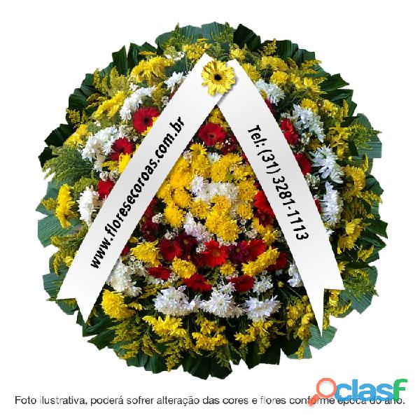 Grupo Zelo Nova União floricultura entrega Coroa de flores