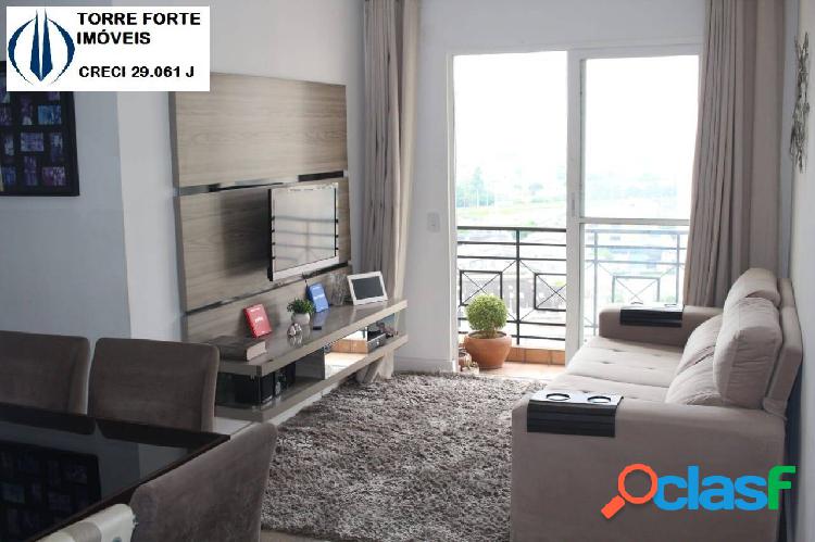 Lindo apartamento com 3 dormitórios no Tatuapé. Aceita