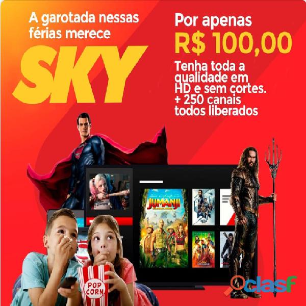SKY HD TV TUDO 100$ LIBERADO! EM FEIRA DE SANTANA