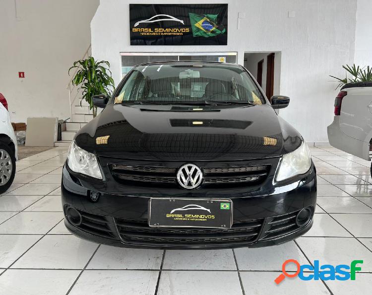 VOLKSWAGEN GOL (NOVO) 1.0 MI TOTAL FLEX 8V 4P PRETO 2011 1.0