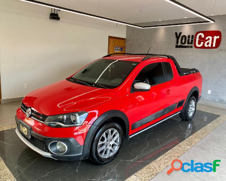 VOLKSWAGEN SAVEIRO CROSS 1.6 T. FLEX 16V CE VERMELHO 2015