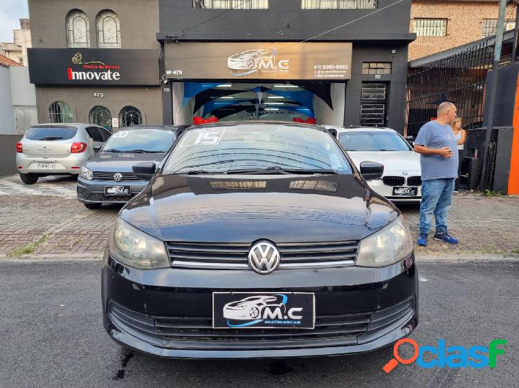 VOLKSWAGEN VOYAGE 1.01.0 CITY MI TOTAL FLEX 8V 4P PRETO 2015