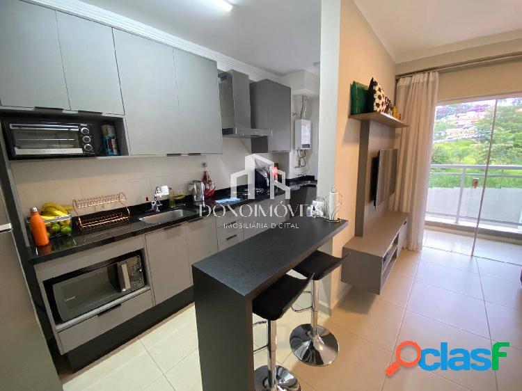 Apto com 49m, 1 dorm, suite, sacada em Jardim do Sul,