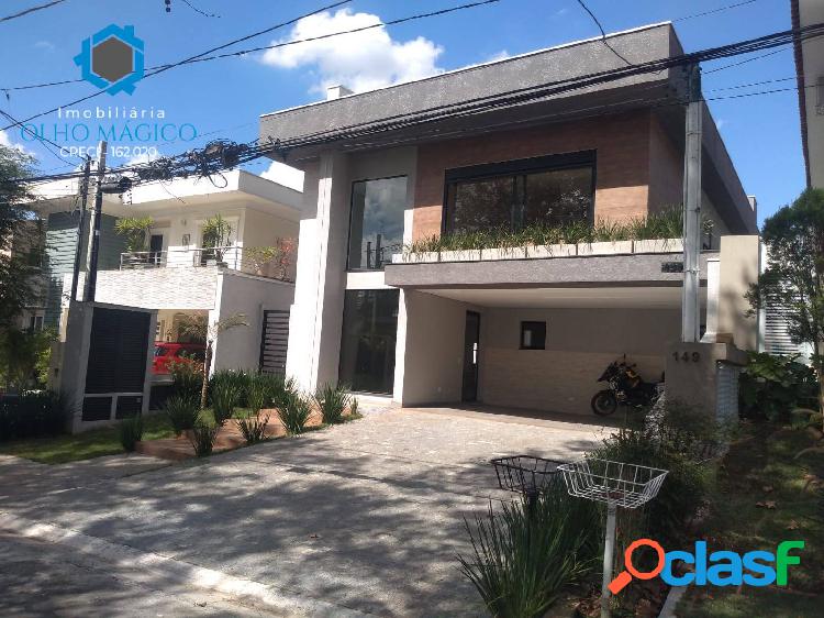 Novo!! Lindo Sobrado!!! Alpha 3 - 4 suítes - Piscina