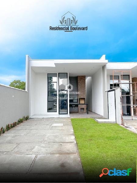 Residencial Boulevard Eusébio - Casas planas com 03 suítes