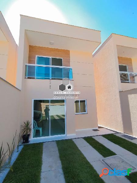 Residencial Colibris - Casas Duplex com 03 quartos no
