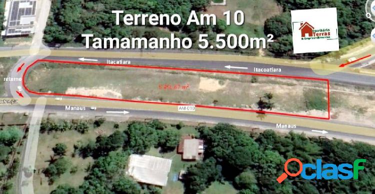 Terreno Am 10 estrada do Rio Preto km 19 px da cidade de