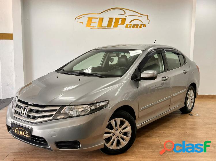 HONDA CITY SEDAN LX 1.5 FLEX 16V 4P AUT. PRATA 2013 1.5 FLEX