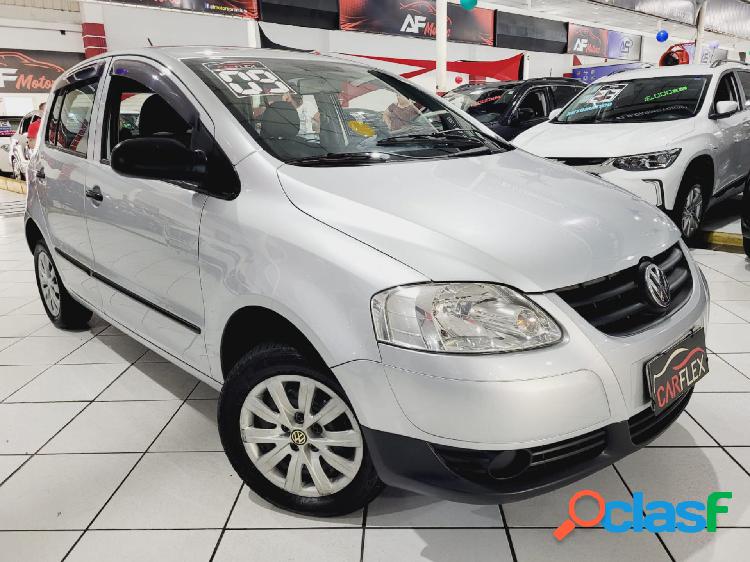 VOLKSWAGEN FOX CITY 1.0 MI 1.0MI TOTAL FLEX 8V 5P PRATA 2009
