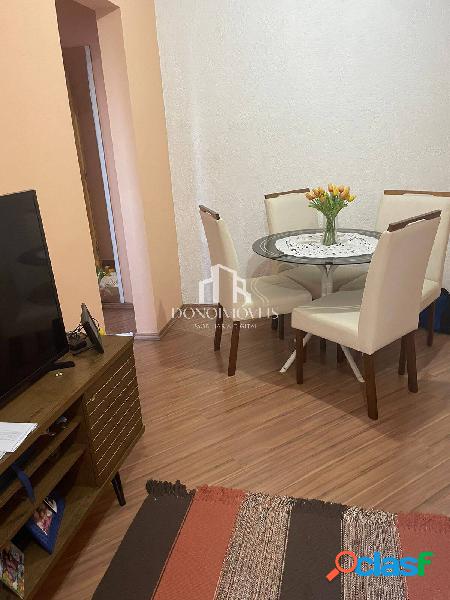 Apto com 1 dorms, 1 vaga coberta, Pauliceia, cond Capri- SBC
