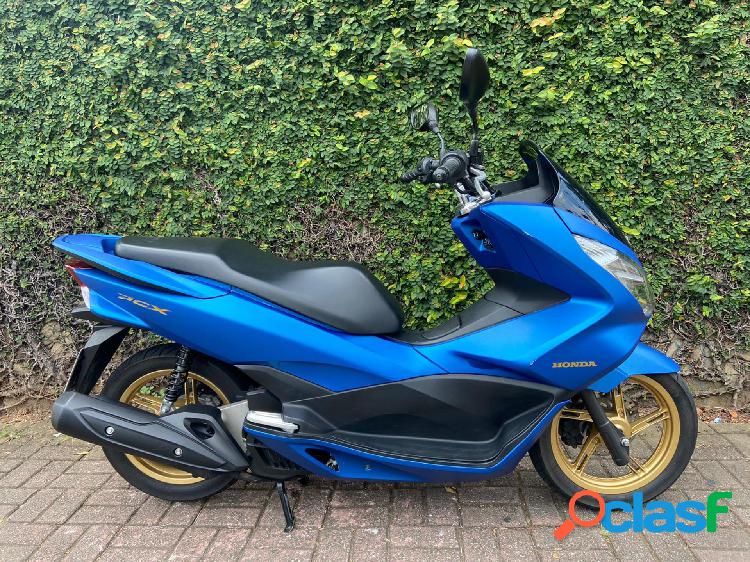 HONDA PCX 150DLX AZUL 2016 150 GASOLINA