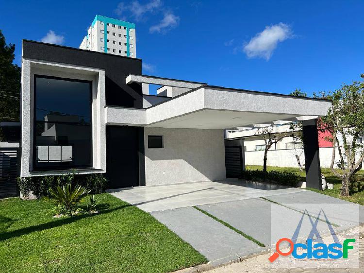 CASA TÉRREA COM 3 SUÍTES EM CONDOMINIO FECHADO -