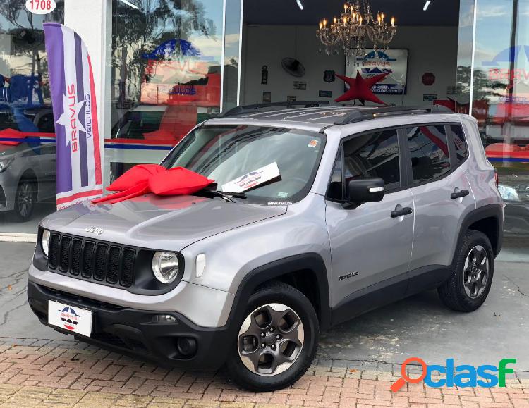 JEEP RENEGADE1.8 4X2 FLEX 16V AUT. PRATA 2019 1.8 FLEX