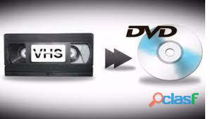 CONVERTO PARA DVD SUAS FITAS VHS E FITAS VHS C APENAS 10,50