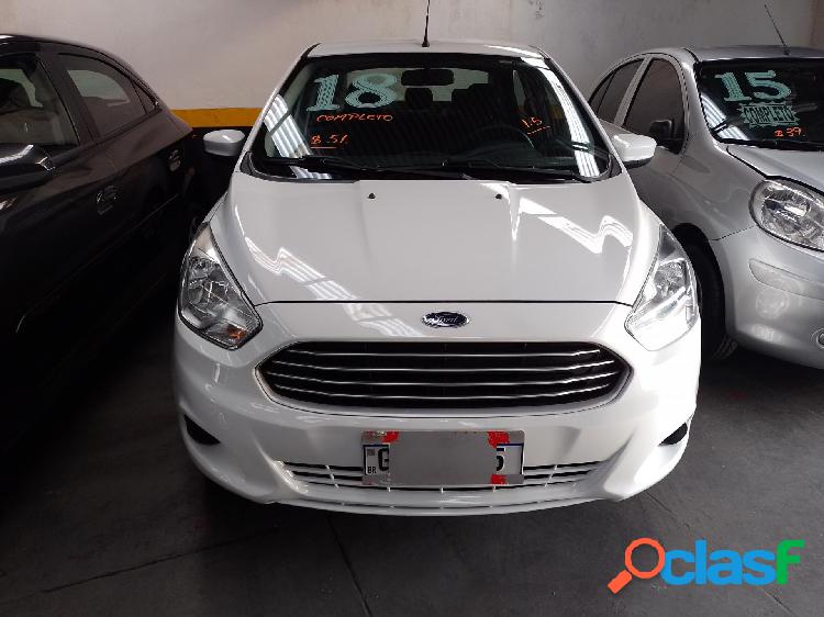 FORD KA 1.5 SESE PLUS 16V FLEX 5P BRANCO 2018 1.5 FLEX