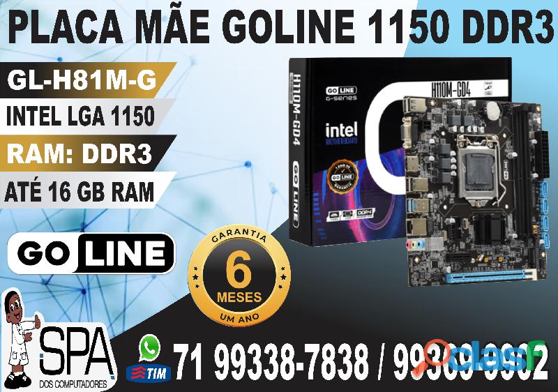 Placa Mãe 1150 Ddr3 em Salvador Ba