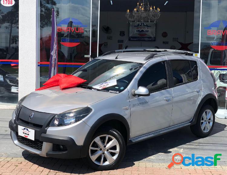 RENAULT SANDERO STEPWAY HI-FLEX 1.6 16V 5P PRATA 2012 1.6
