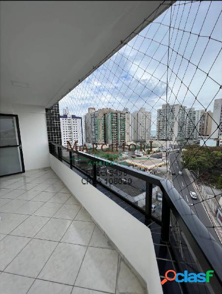 2 Quartos, 1 Suíte, 104m², Frente, Vista Livre, Porteira