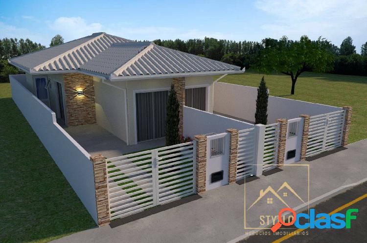 Casa com 2 dormitórios a venda, 48,00 m² por R$ 250.000,00