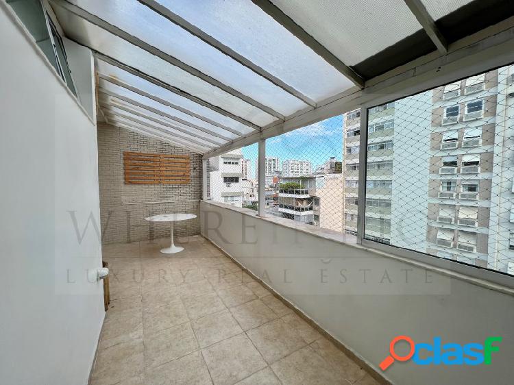 Cobertura reformada com terraço a venda em Ipanema
